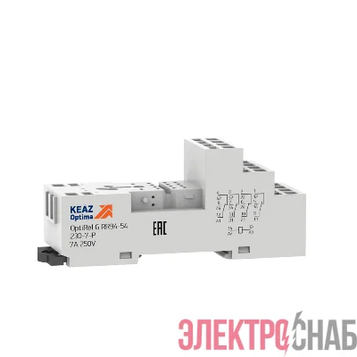Розетка для реле OptiRel G RR94-54-230-7-P КЭАЗ 281169