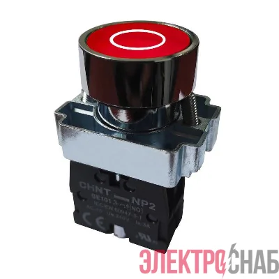 Кнопка управления NP2-BA4322 с маркировкой 1НЗ IP40 CHINT 575480
