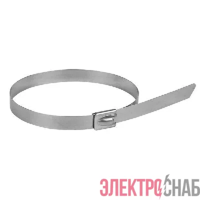 Хомут AISI 304  7.9х290 нерж. сталь FlexLock (уп.10шт) PROxima EKF plc-fl-tss-304-7.9x290-r