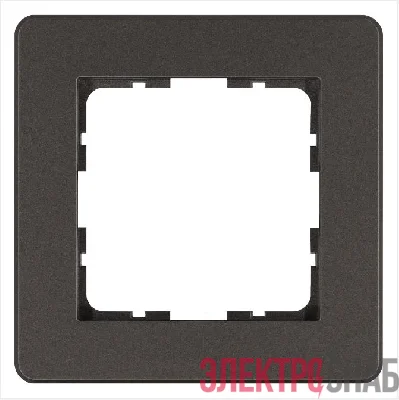 Рамка 1-м G-Flex мокко Jasmart G1101Z