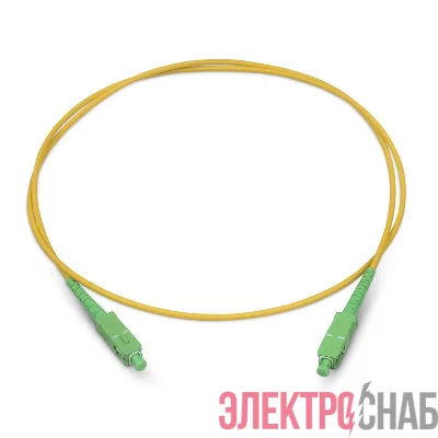 Шнур оптический simplex SC/APC-SC/APC 9/125см 25м LSZH Cabeus 8180c