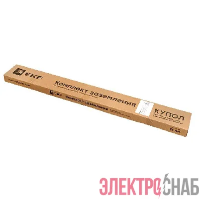 Комплект безмуфтового заземления с заострением 4.5м EKF gc-24451