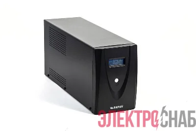 Источник бесперебойного питания RAPAN-UPS 3000 220В 3000В.А/1800Вт меандр АКБ 4х7А.ч интерактивный Бастион 734