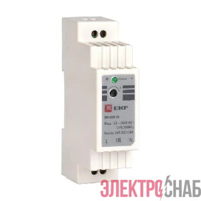 Блок питания 24В DR-15W-24 PROxima EKF dr-15w-24