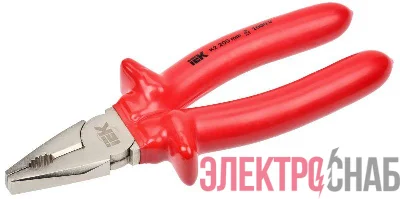 Пассатижи диэлектрические Profi 200мм 1000В ARMA2L 3 IEK A2L3-PL20-K2-200