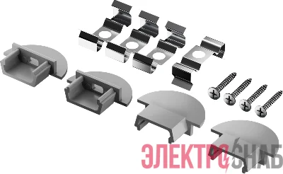 Комплект клипс 91 946 ИМПСЛ-03 (4 крепежные клипсы с заглушками) для ИПСЛ-03 Innolux 91946