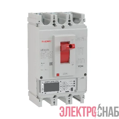 Выключатель автоматический 3п 400А 40кА Ir 0.4…1xIn Isd 1.5…10xIn YON MD400N-MR1 DKC MD400N-MR1