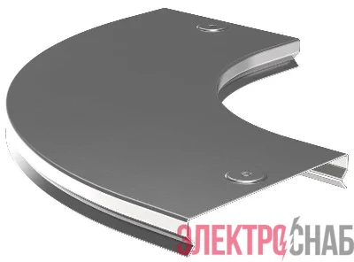 Крышка угла плавного 90град. тип Г01 ESCA 80мм IEK CPG01D-0-90-080-08