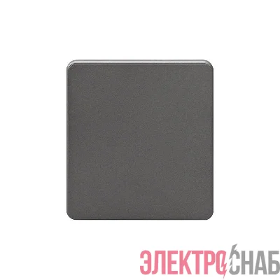 Выключатель 1-кл. СП ROUND MIELE 10А титан Kranz KR-78-0705-2