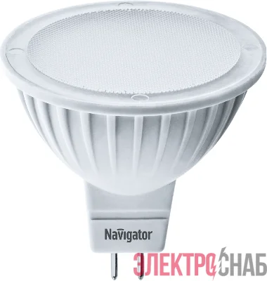 Лампа светодиодная 94 245 NLL-MR16-7-230-4K-GU5.3 7Вт 4000К нейтр. бел. GU5.3 500лм 220-240В Navigator 94245