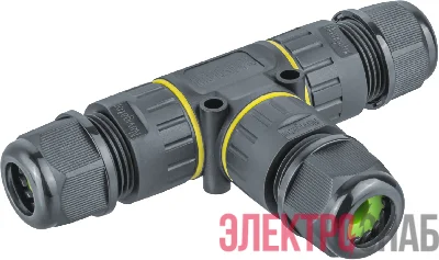 Коннектор кабельный T-образный 82 836 NTB-T02-3P-IP68 3PIN Navigator 82836