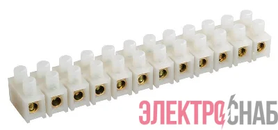 Колодка клеммная ЗВИ-15 4-10кв.мм (уп.2шт) IEK UZV3-015-06-2