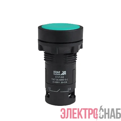 Кнопка OptiSignal Compact D22 С7-P-310 зел. 1НО XB7NA31 КЭАЗ 362032