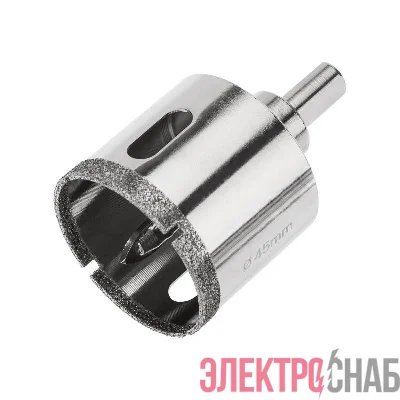 Коронка алмазная 45мм с центровочным сверлом Kranz KR-92-0013