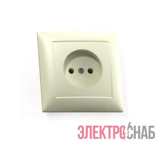 Розетка 1-м СП Селена 16А IP20 РС16-369 сл. кость Кунцево 8145