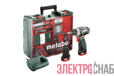 Винтоверт аккумуляторный PowerMaxx BS Basic Set 2х2.0Ач с наб.осн Metabo 600080880