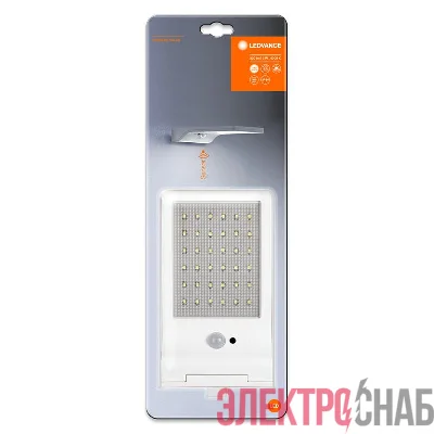 Светильник Door LED Solar 3Вт 4000К 320лм IP44 аккум. с сенсором бел. на солнечной батарее LEDVANCE 4058075267909
