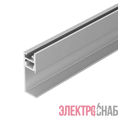 Профиль PLINTUS-H35-F-2000 ANOD L2000 алюм. Arlight 046858