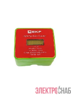 Счетчик ударов молнии PLW-02.B EKF alp-meter
