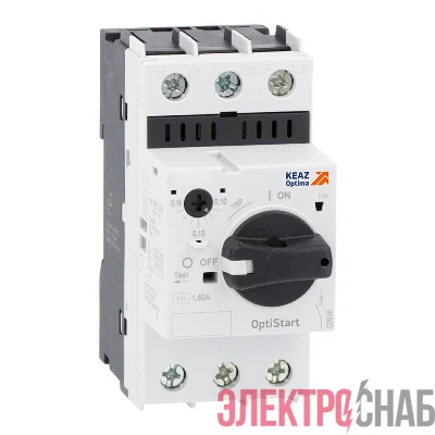 Выключатель автоматический 3п 18А диапазон уставок 13…18А T2 100кА OptiStart MP 32RH КЭАЗ 340140