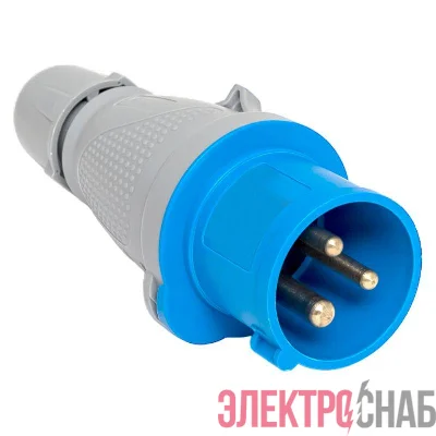 Вилка переносная 013 2Р+РЕ 16А 220В IP44 PROxima EKF ps-013-16-220-PRO