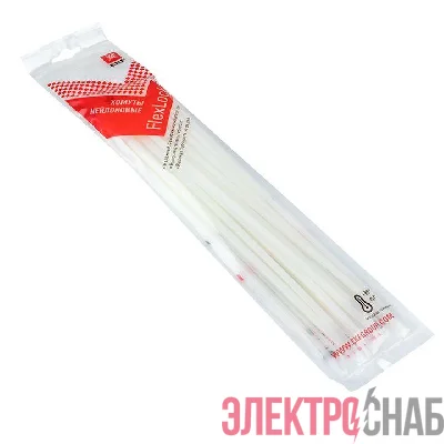 Хомут P6.6 4.8х250 FlexLock стандартный бел. (уп.100шт) PROxima EKF plc-fl-ctsw-4.8x250