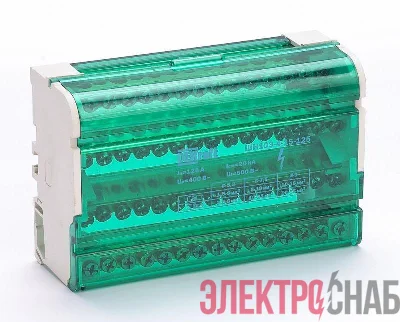 Кросс-модуль ШН-103 на DIN-рейку 4х15 групп 125А DEKraft 32019DEK