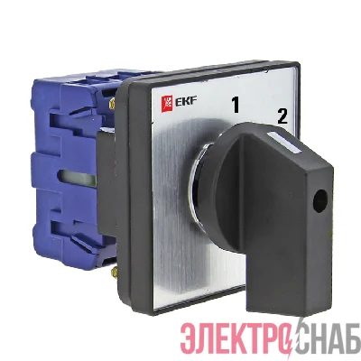 Переключатель кулачковый ПК-1-51 1П 25А "1-2" EKF pk-1-51-25