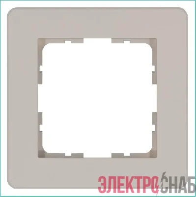 Рамка 1-м G-Flex тауп Jasmart G1101T