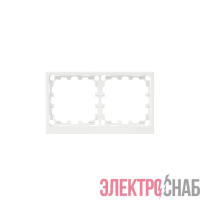 Рамка 2-м KANT бел. магнолия DKC 7000904