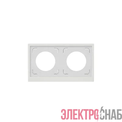 Рамка 2-м KANT IP44 бел. песок DKC 7010944