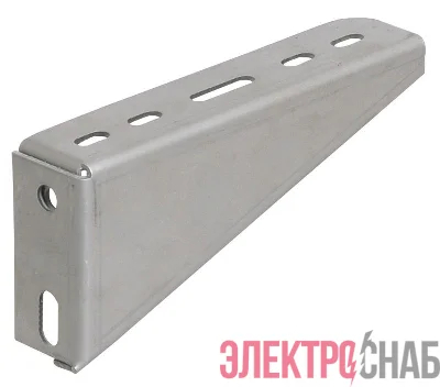 Кронштейн для профиля настенный осн.400 сталь IEK CLP1CW-400-1