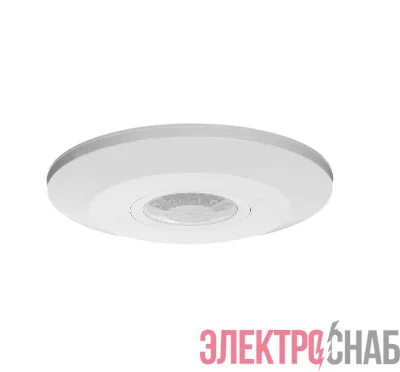Датчик движения DDP-04 потолочный Ultra Slim 360град. 2000Вт 10-900с 6м 3-2000Лк бел. Duwi 25815 5