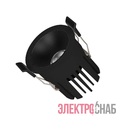 Светильник светодиодный MS-ATLAS-BUILT-R58-10W Warm3000 (BK-BK 35 deg 230В) IP20 металл Arlight 035464(1)