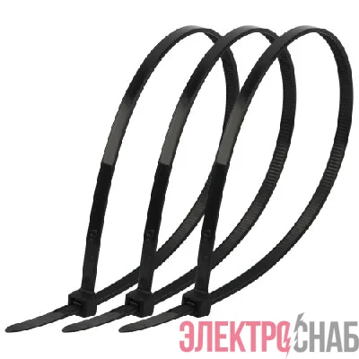 Хомут кабельный 7.6х300 NO-225-191 черн. (уп.100шт) Эра Б0066007