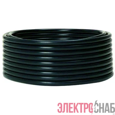 Труба гладкая ПНД жесткая d40мм черн. (уп.100м) PROxima EKF tpndg-40