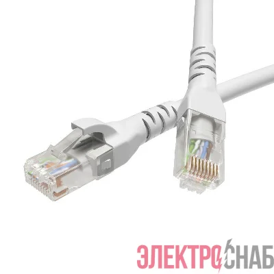 Патч-корд кат.5E U/UTP неэкранир. 4х2 LSZH 5м бел. DKC RN5EUU4550WH