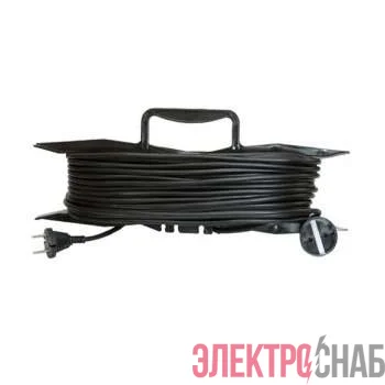Удлинитель-шнур на рамке 1х30м с заземл. 10А IP20 2.2кВт Союз 481S-5309
