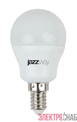 Лампа светодиодная PLED-SP 7Вт G45 шар 5000К холод. бел. E14 540лм 230В JazzWay 1027870-2