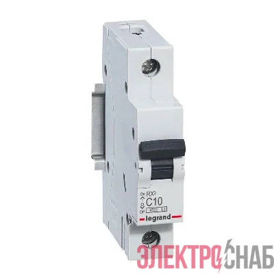 Выключатель автоматический модульный 1п C 25А 4.5кА RX3 ИЭК Leg 419666
