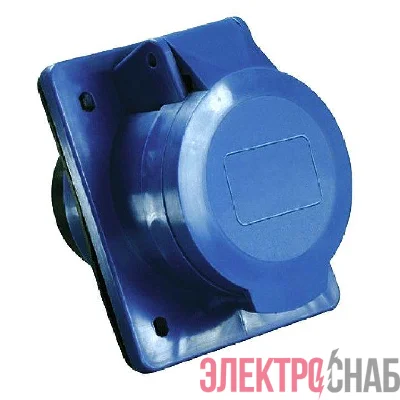 Розетка скрыт. уст. 16А 220В 2P+РЕ IP44 (413) EKF ps-413-16-220