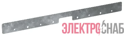 Планка секционная компенсац. тип 1 (12.5мм) в шкаф 600 FORMAT IEK FO-00-BPS1-060