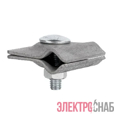 Зажим прута универсальный (пластина 45х45мм) HZ EKF lp-g3103