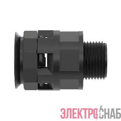 Переходник труба-коробка DN 17мм М20х1.5 полиамид черн. IP66 DKC PAM17M20N