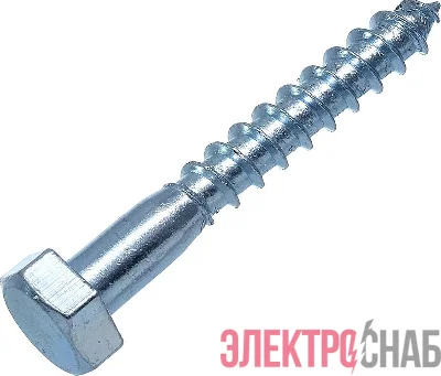 Шуруп сантехнический 8х60 DIN 571 цинк (уп.2шт) европодвес СТРОЙМЕТИЗ 2170661