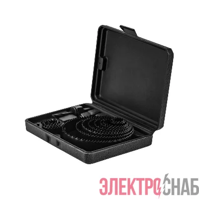 Набор кольцевых пил по дереву 19-127мм 16 предметов Kranz KR-92-0253