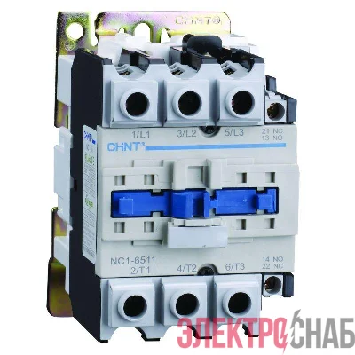 Контактор NC1-6511 65А кат. 400В AC 1НО+1НЗ AC-3 (R) CHINT 222729