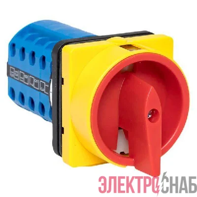 Переключатель кулачковый ПК-1-24 10А 4п "1-0-2" с блокировкой IP65 PROxima EKF pk-1-24-10-a65