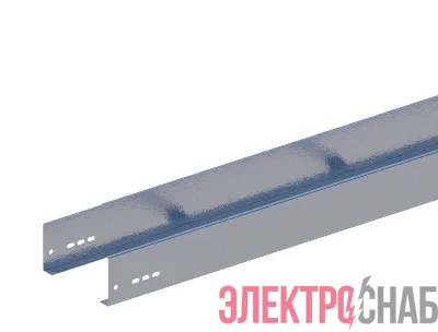 Лоток прямой H=100мм сталь 1.5мм НЛ20-П2.87 цУТ1.5 СОЭМИ Н0111116432