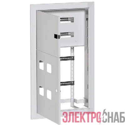 Щит этажный 4кв. без слабот. отсека (1000х650х150) Basic EKF mb28-v-4r
